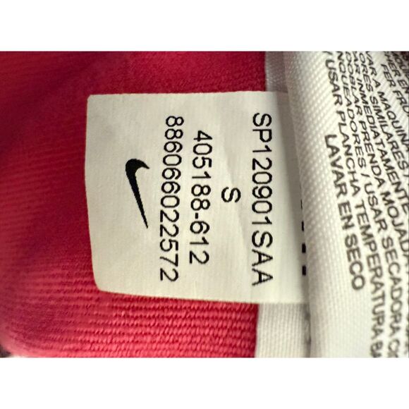 NIKE Border Tennis Skort Fireberry Pink Size Small Athletic Tenniscore Activewea - Picture 6 of 6